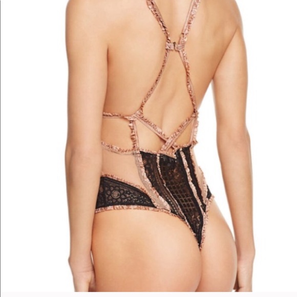 For Love and Lemons Heliotrope Bodysuit S - Picture 2 of 11